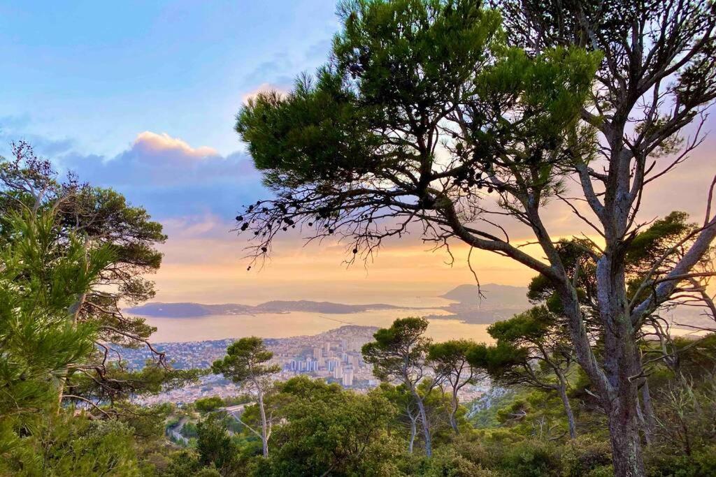 Vue Faron - Appart Cosy - Proche Telepherique/Gare Toulon Dış mekan fotoğraf