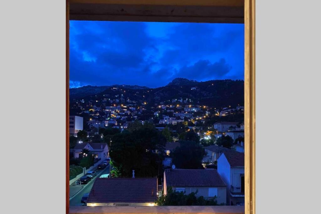 Vue Faron - Appart Cosy - Proche Telepherique/Gare Toulon Dış mekan fotoğraf