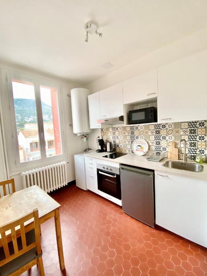 Vue Faron - Appart Cosy - Proche Telepherique/Gare Toulon Dış mekan fotoğraf